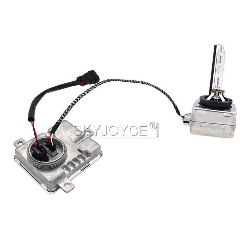 SKYJOYCE 55W D3S Auto Car Headlight Replacement kit 55W Fast Bright Xenon Bulb D3R Electronic HID Ballast Kit  6000K 4300K 8000K (9)
