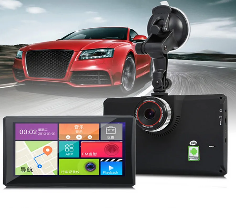 Katarina бесплатная доставка новый 7 дюймовый автомобильный GPS навигатор android радар
