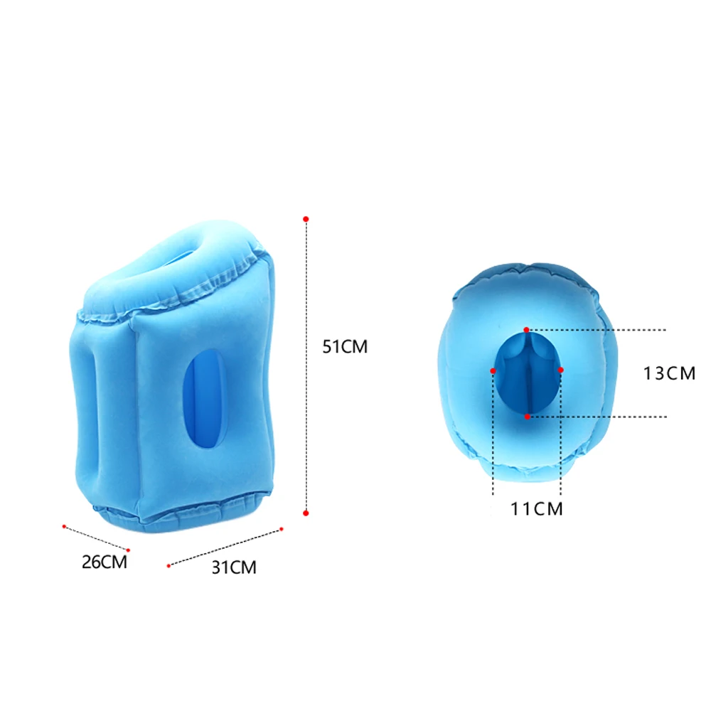 Портативная надувная воздушная Подушка подголовник тело назад путешествия поддержка подушки для самолета автомобиля офисный отдых Складные шеи подушки