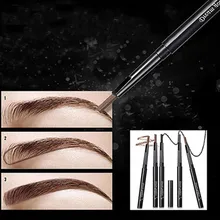 1Pc Rotatable Waterproof Eyeliner Eyebrow Eye Brow Pencil Makeup Cosmetic Pen Long-lasting Natural Eyebrow Pencil