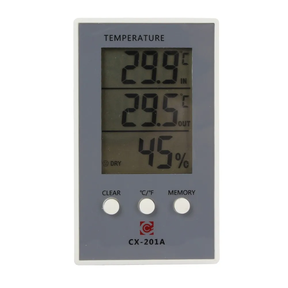 

New Lcd Digital Indoor Outdoor Thermometer Indoor Hygrometer Temperature Humidity Meter with Temp Sensor Temperature Humidity