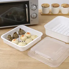 Удобная микроволновая печь отпариватель BPA бесплатно посуда для приготовления пищи горшок овощи рыба паровой аппарат для морепродуктов кухонный инструмент FBE3