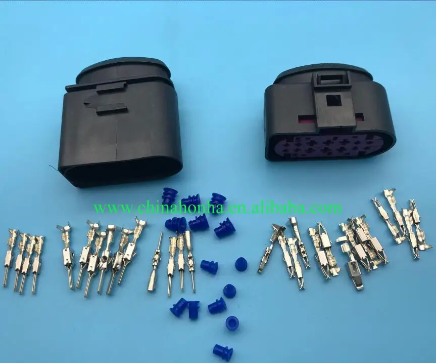 Комплект ксеноновых фар с разъемом 14pin 1 5 мм/3 мм 1J0973837 1J0973737 шт. | Автомобили и
