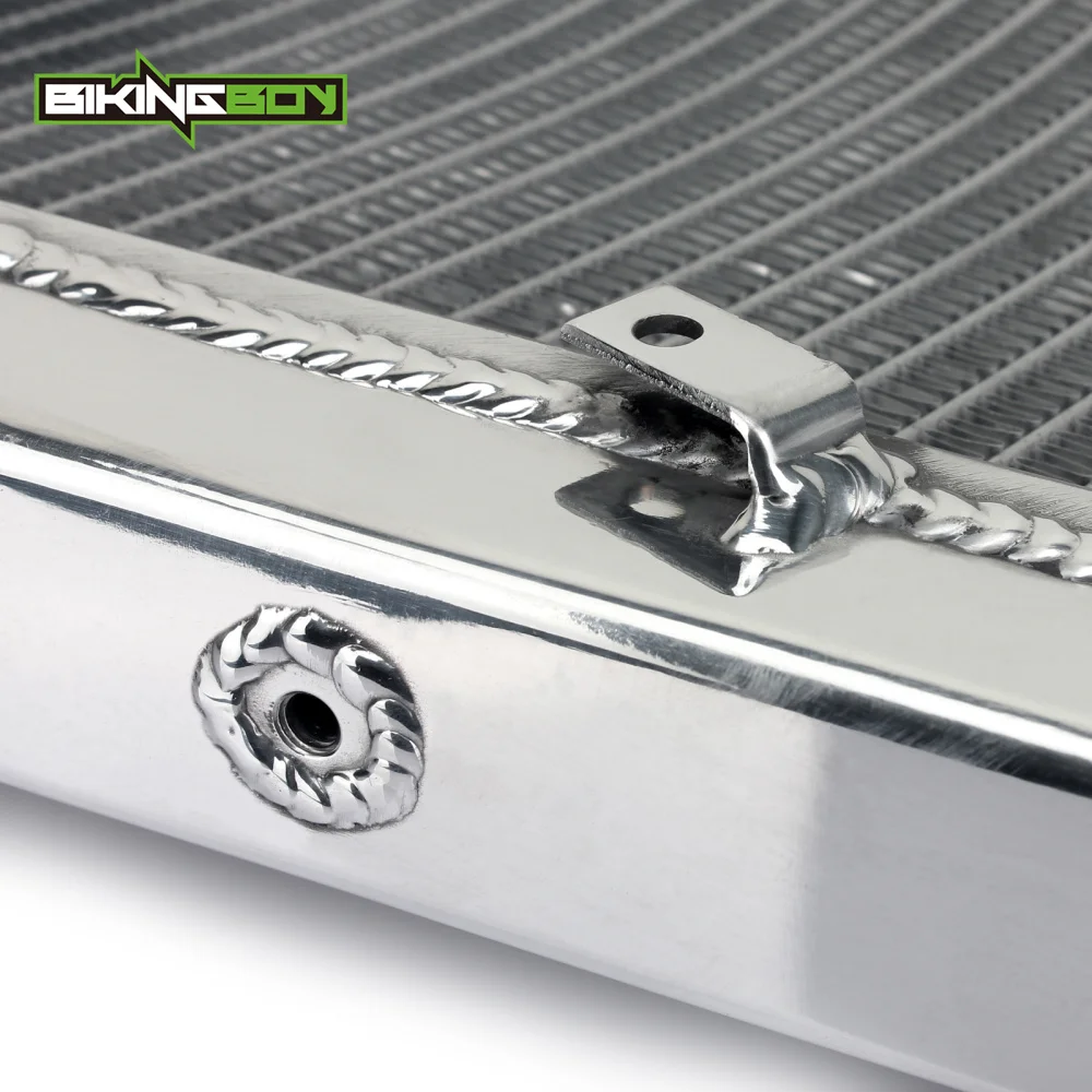 BIKINGBOY radiador de refrigeración del motor para HONDA CBR1000RR CBR 1000 RR Fireblade, 2004 DE 2005 04 05 aluminio núcleo RR4 RR5 agua refrigerador