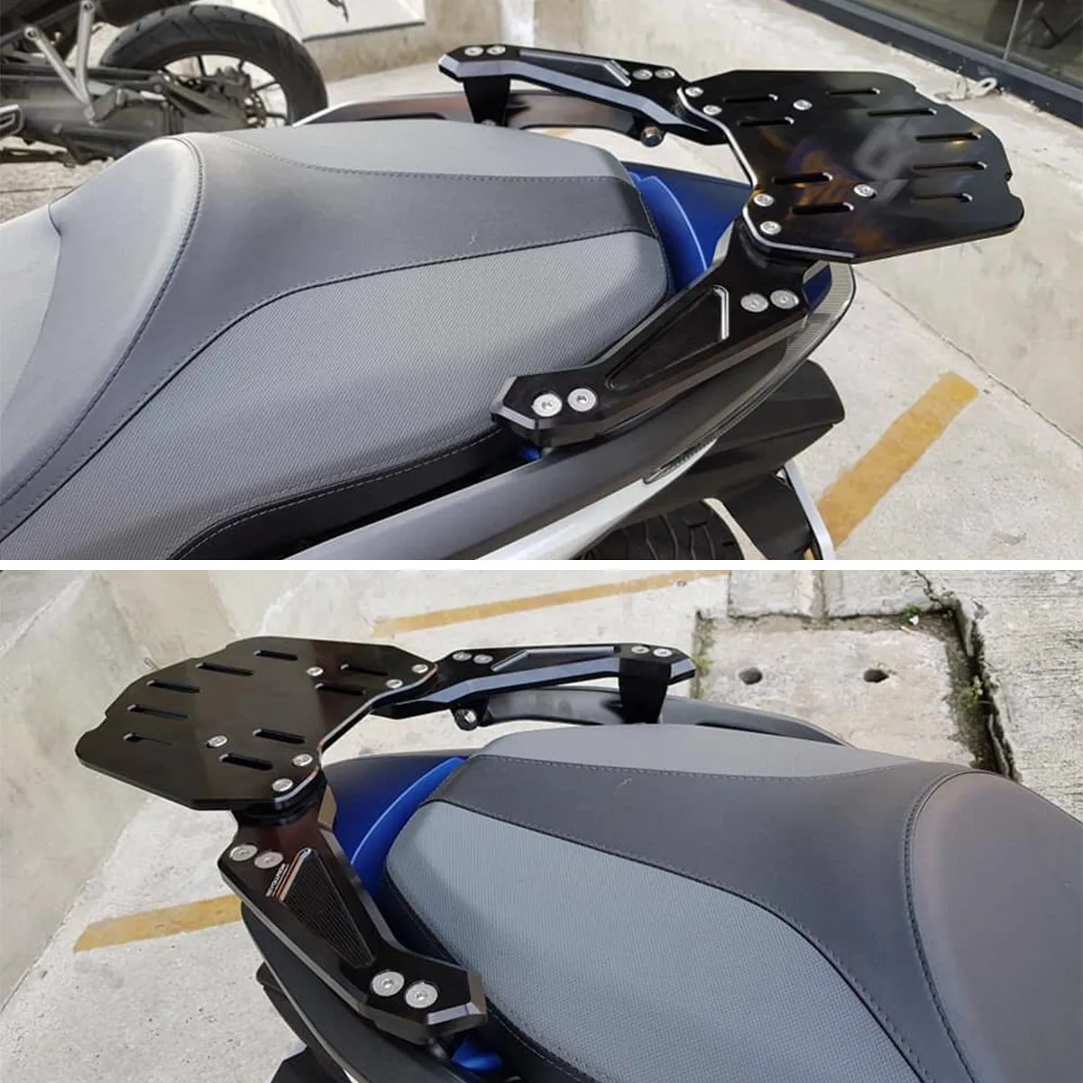 CNC мотоцикл задний багажный Кронштейн для Honda Forza 300 250 125 MF13 2017 2018 2020 топ коробка