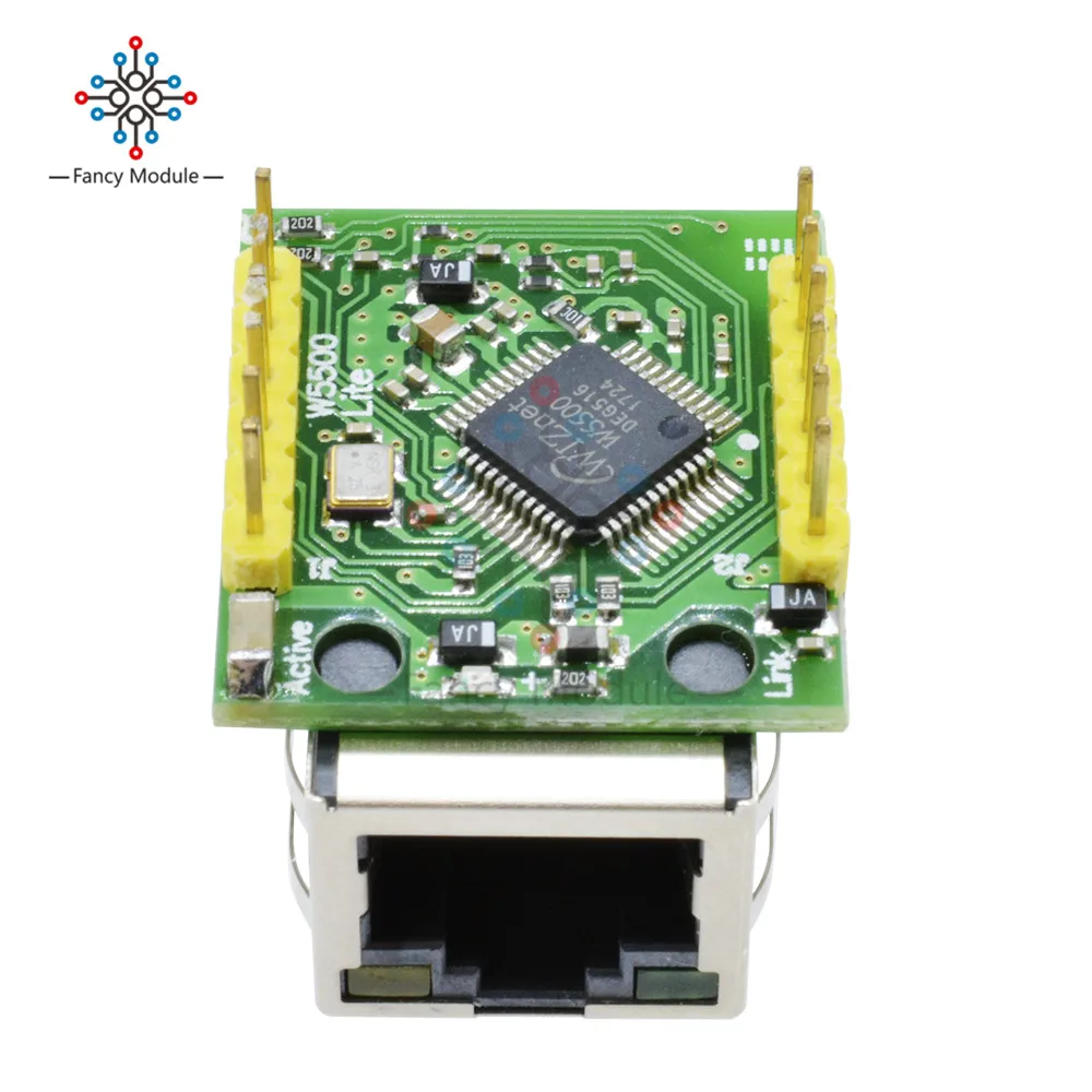 USR-ES1 ENC28J60 W5500 Chip SPI to LAN/ Ethernet Converter TCP/IP Module Neu