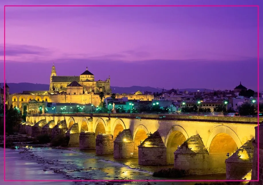 Туристические магниты Cordoba Spain Sunset View металлический магнит на холодильник 5588