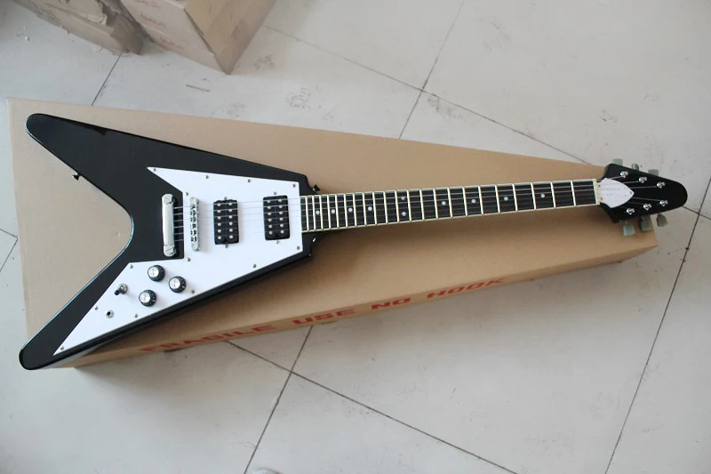 

6 string irregular shape electric guitar custom style color is optional