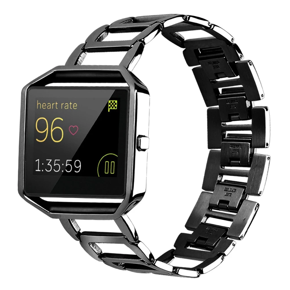 Bandas de acero con para relojes Fitbit correas de repuesto, accesorios|Accesorios inteligentes| - AliExpress