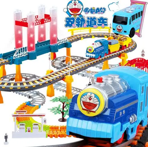 

138138 NAuthorized 40882children electric rail cars toys duo la A dream car manufacturers selling the locomotive track suit 32CM