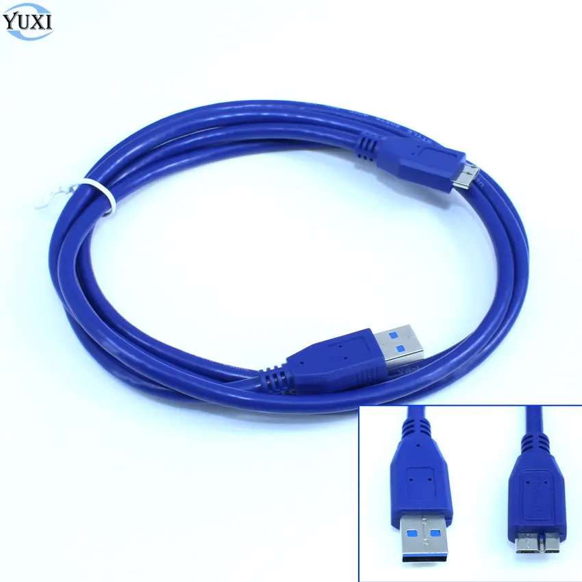 

YuXi USB 3.0 Type A to Micro B Extension Cable For External Hard Drive Disk HDD for Samsung S5 Note3 USB HDD Data Cable