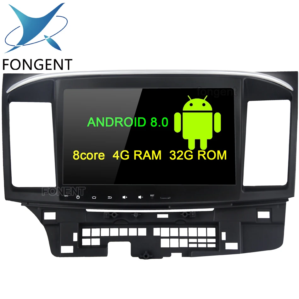 

Fongent 10.2" Android 8.0 Car GPS Player for Mitsubishi Lancer 10 EVO with 4G+32G Octa Core Auto Stereo Navi Radio Multimedia