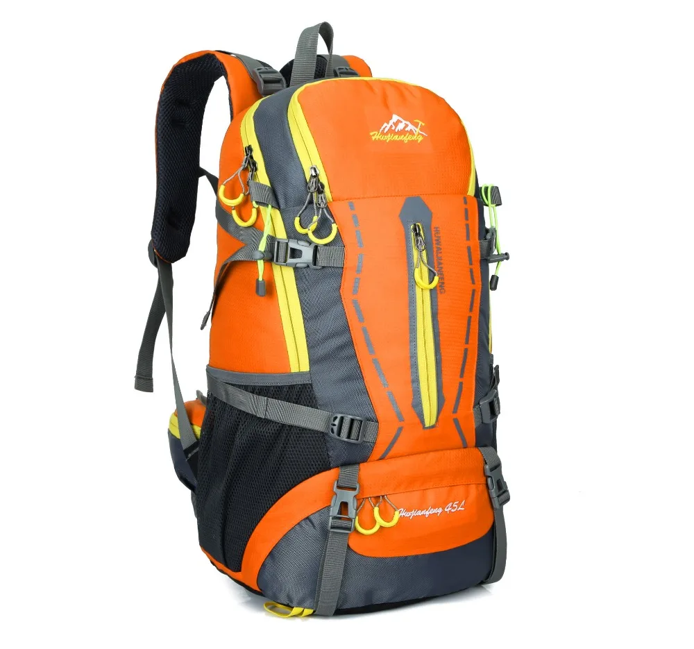 45L Waterproof Cycling Climbing Backpack Tactical Backpack Hiking Bag Laptop Rucksack Travel Outdoor Bags Men Women Sports Bag 45L Waterproof Cycling Climbing Backpack Tactical Backpack Hiking Bag Laptop Rucksack Travel Outdoor Bags Men Women Sports Bag