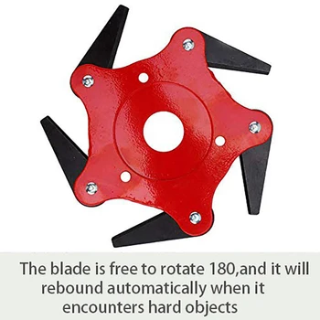 

3T/4T/5T New Lawn Mower Blade Weeding Machine Grass Trimmer Brush Cutter Head For Garden Lawn Machine Accessories Power Tools