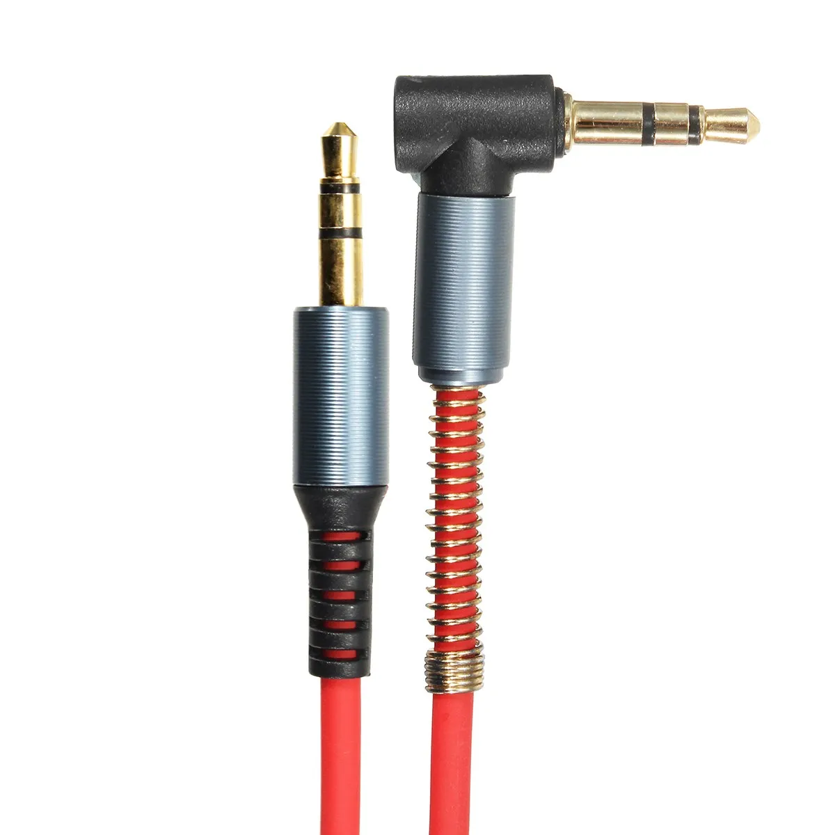 

KROAK 3.5mm Audio Jack Male To Female Extension Spring Spiral Stereo Cable For iPod MP3 Auto Laptop Handy