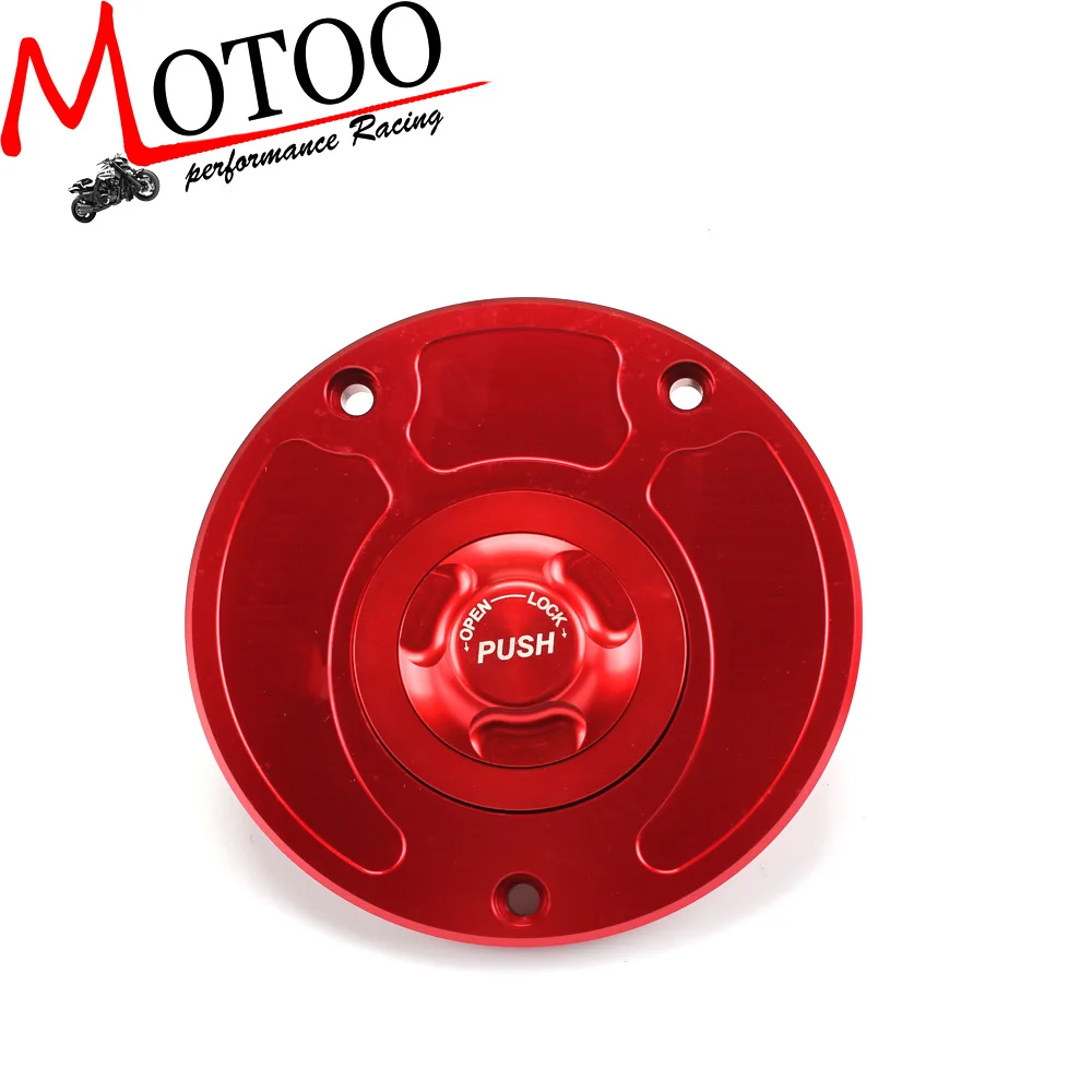 Motoo Motorcycle New CNC Aluminum Fuel Gas CAPS Tank Cap tanks Cover With Rapid Locking For