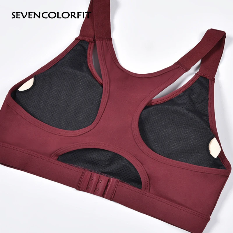 Sevencolorfit спортивный бюстгальтер с защитой от провисания, ударопрочный бесшовный топ, мягкий женский бюстгальтер, спортивный бюстгальтер для йоги, фитнеса, бега