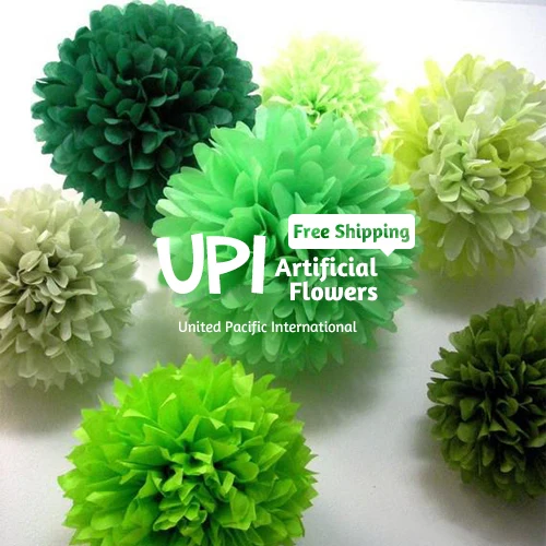 8" 20cm 50pcs Paper Flowers Ball Decorative Flowers For Wedding