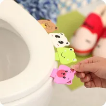 Free shipping 1 pcs portable convenient to Toilet lid device is mention Toilet set potty ring handle home Bathroom products sets