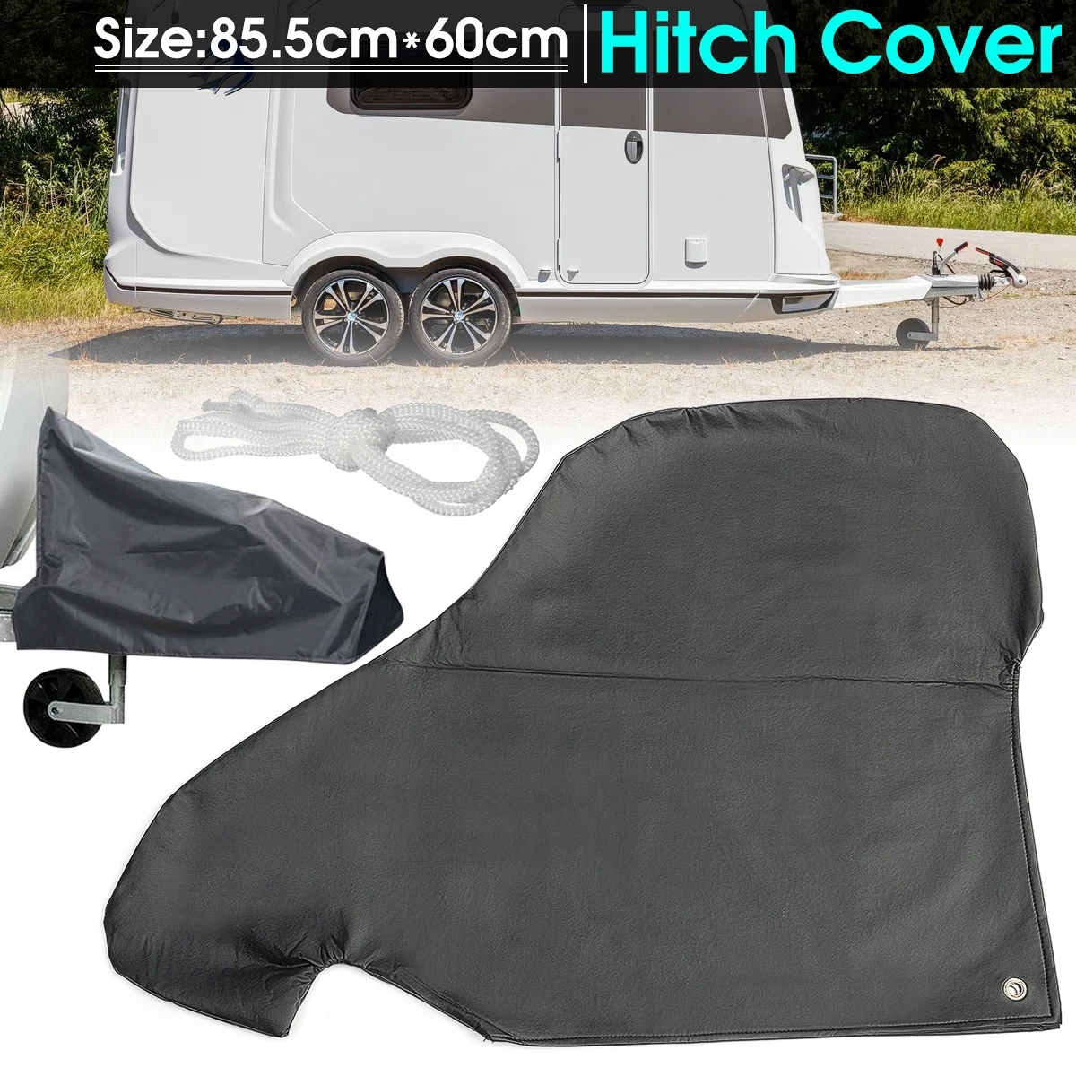 

#SWHC1 Trailer Towing Hook Connector Hitch Cover Snow Dust Protecter Waterproof Aging Resistance Anti UV
