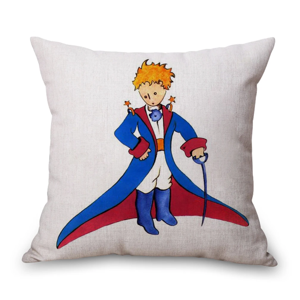 Маленькая наволочка для шеи Le Petit Prince, постельное белье, дорожные подушки, накидка для дивана, подушка для сиденья, декоративная подушка для дома, подарок - Цвет: Светло-зеленый