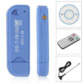 

EDAL USB 2.0 Software Radio DVB-T RTL2832U+R820T2 SDR Digital TV Receiver Stick Technology with Remote Control & Antenna