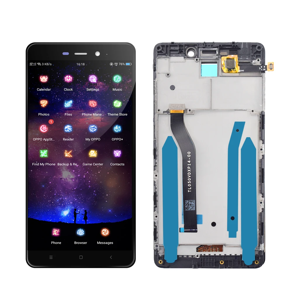Дешево Для Xiaomi Redmi 4 Pro lcd дисплей Панель Redmi 4 Pro lcd кодирующий преобразователь сенсорного экрана в сборе с рамкой Redmi 4 Prime lcd дисплей