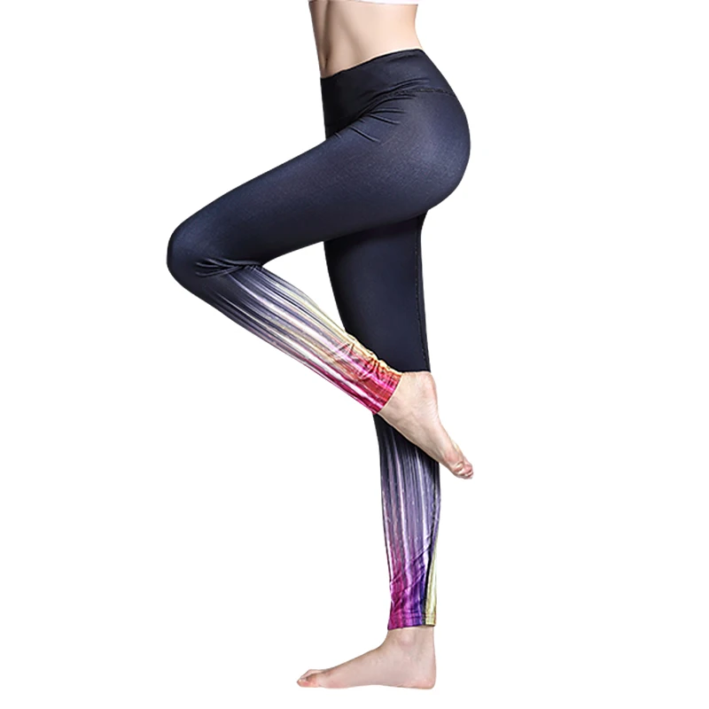 Breathable Women Yoga Fitness Sports Pants Elastic Gym Running Leggings