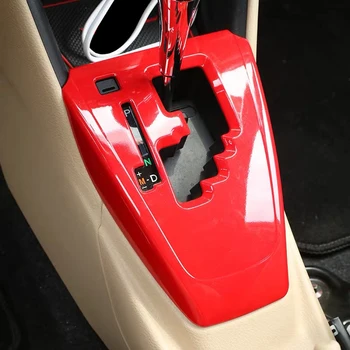 

For TOYOTA VIOS/YARIS 2017-2019 1PC ABS Car Gear Shift Knob Sticker Panel Frame Head Cover Trim Car Styling