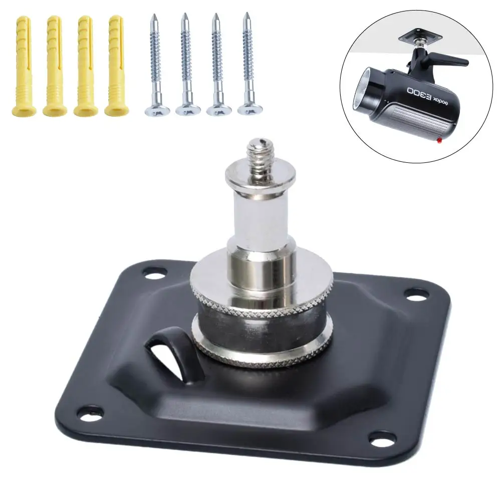 

Studio 5/8" Stud with 1/4" thread Wall Ceiling Mount for Flash Light Photo Video