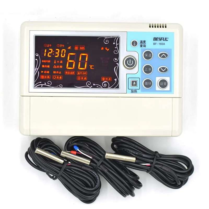 

Temperature difference cycle back water insulation water tank heating temperature controller
