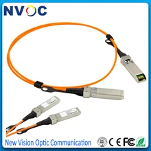2 шт./лот, 10 Гбит/с SFP+ 1 м(3ft) OM2 кабель AOC активный оптический кабель, совместимый 10 г SFP+(1 м, SFP+ к SFP+) AOC кабель