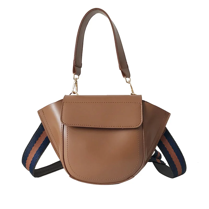 

2019 New Fashion Chic Women's Handbags with Colorful Strap Crossbody Bags for Women Shoulder Bags Leather Handbags and Purse