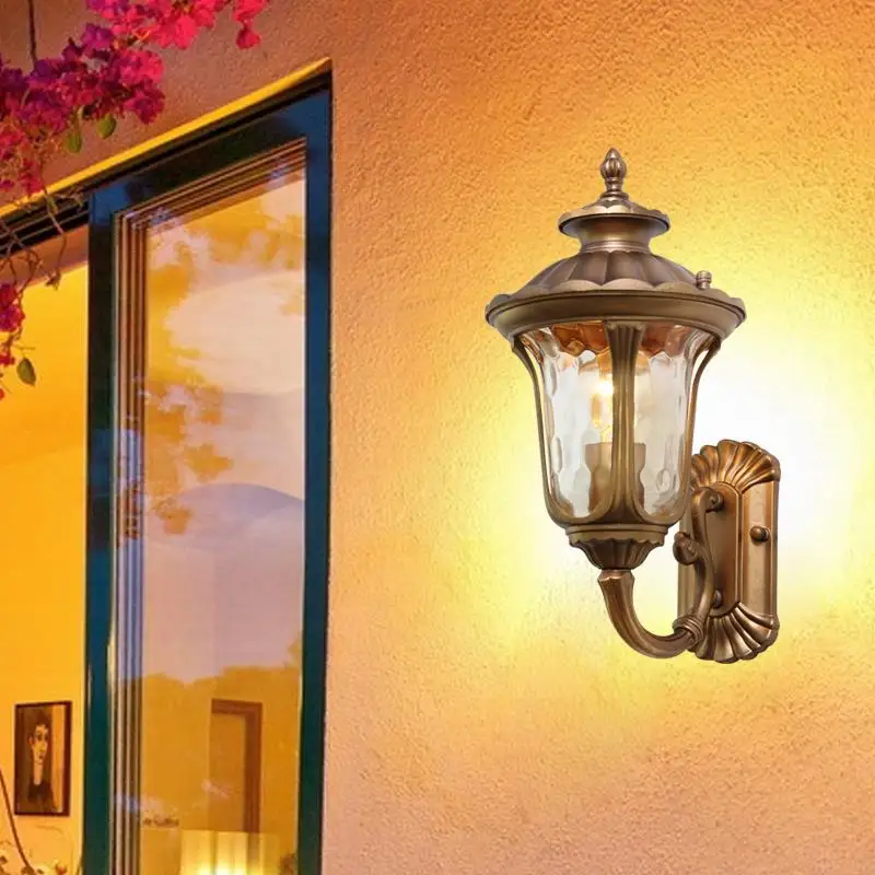 Outdoor wall lamp outdoor balcony corridor door post wall European