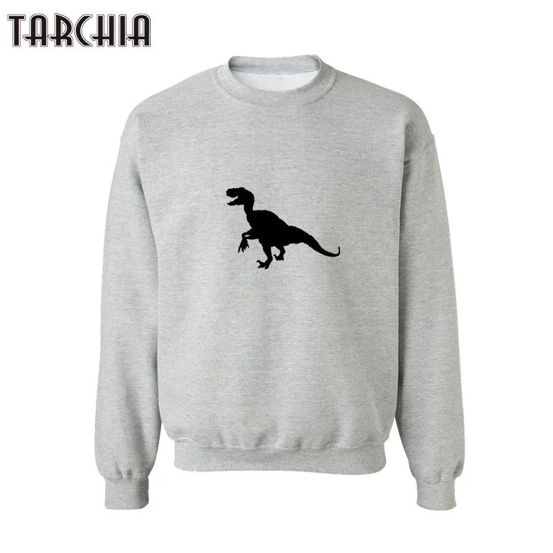 TARCHIA DINOSAUR Brand Designer Mens Sweatshirt Men Sweatshirt Men XXL Plus Size Black Gray
