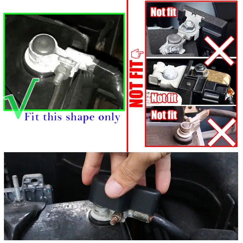 Для Nissan Qashqai Dualis J10 2008 2009 2010 2011 2012 Аккумуляторная батарея отрицательная клемма