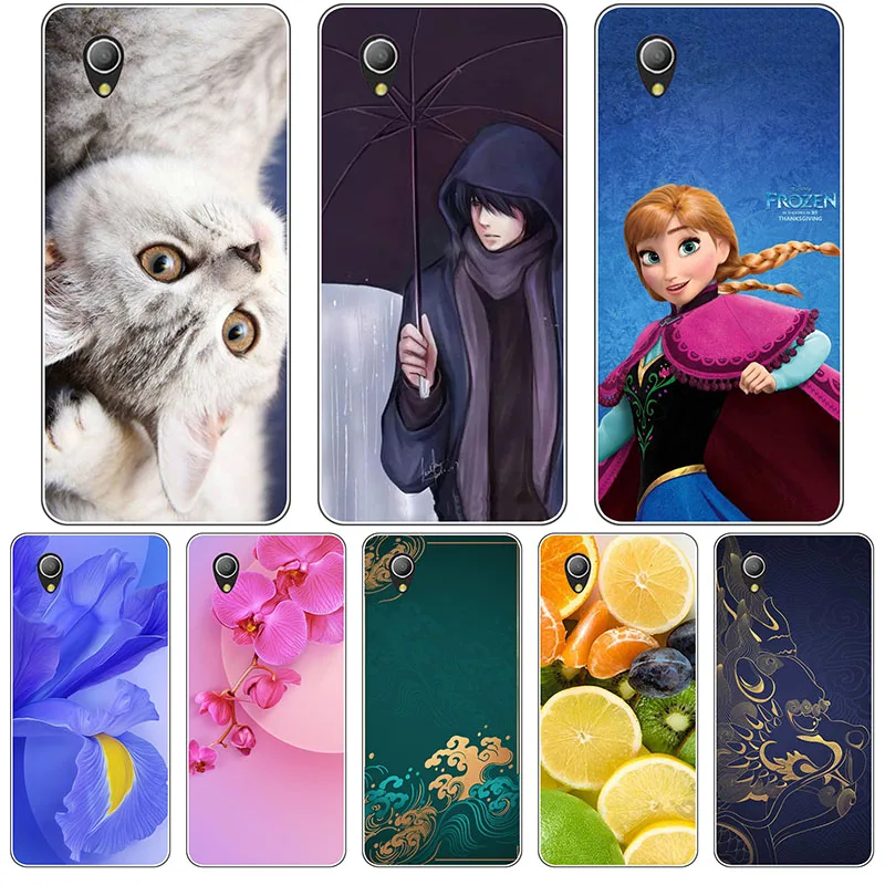 

Cute Fashion Flower Case For Alcatel 1 5033D 5033 5033A 5033Y 5033X 5.0" Cases Pattern Printed Soft TPU Phone Cover Fundas Coque
