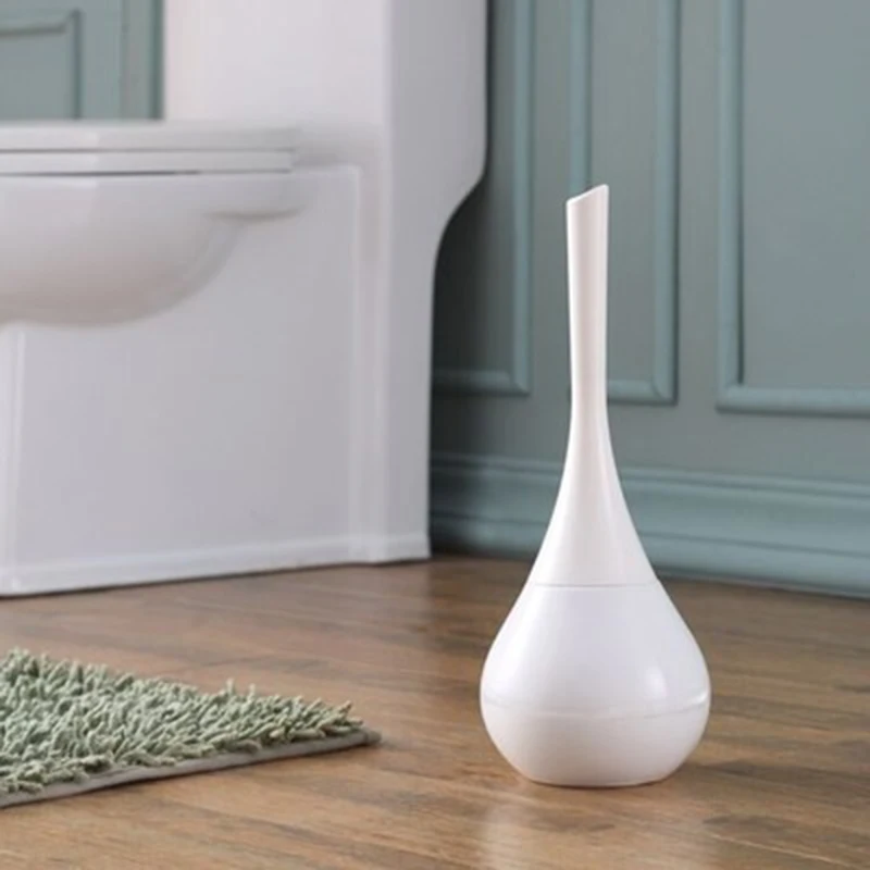 

Creative European Bathroom Bathroom Toilet Brush Set Vase Shape Holder