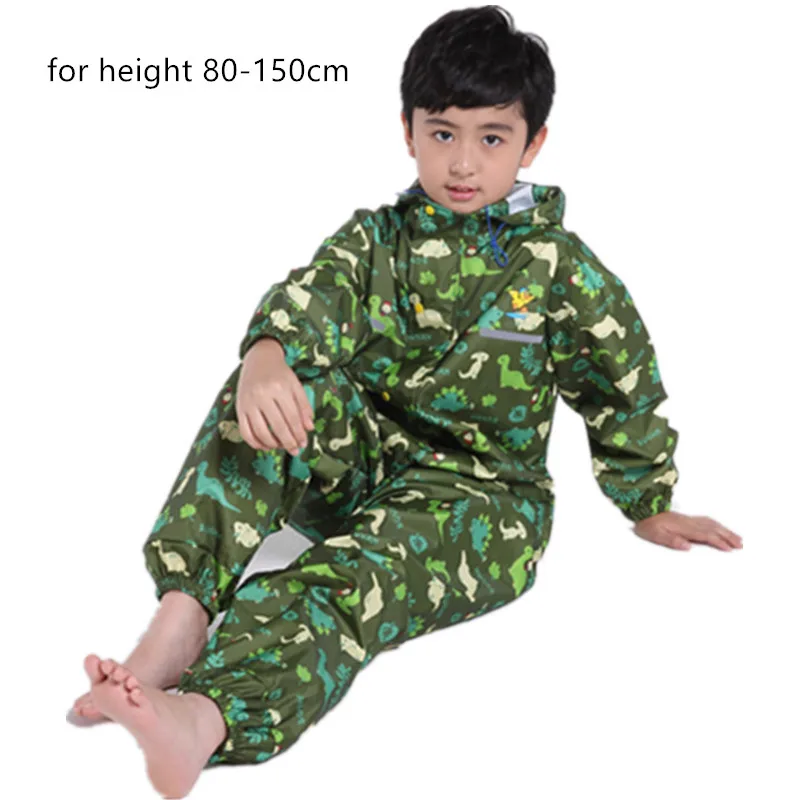 Veste Imperméable Pour Enfants étanche Manteau dinosaures à Capuche Imperméable overall costume NOUVEAU Veste Imperméable Pour Enfants étanche Manteau dinosaures à Capuche Imperméable overall costume NOUVEAU