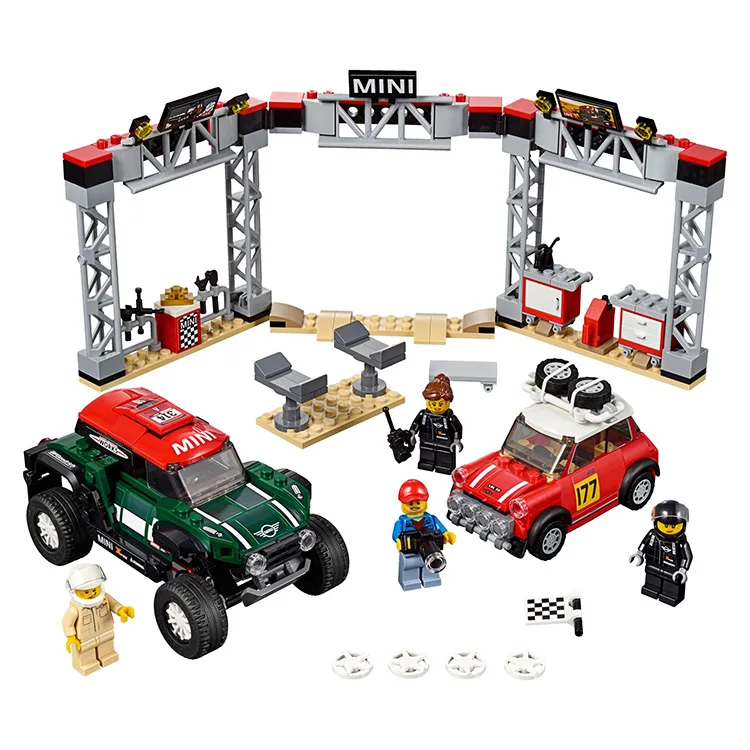 

Super Racers compatible Legoinglys City Speed Champions F1 set vehicle race Racing Car Building Blocks Bricks Kids Toys Technic