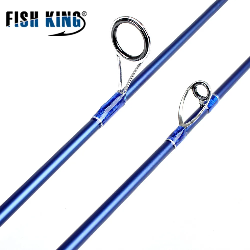 FISHKING 36T Углеродные Удочки 2 секции 1,8 M-2,1 M c. W. 15 г-40 г приманка спиннинг Литье удочка