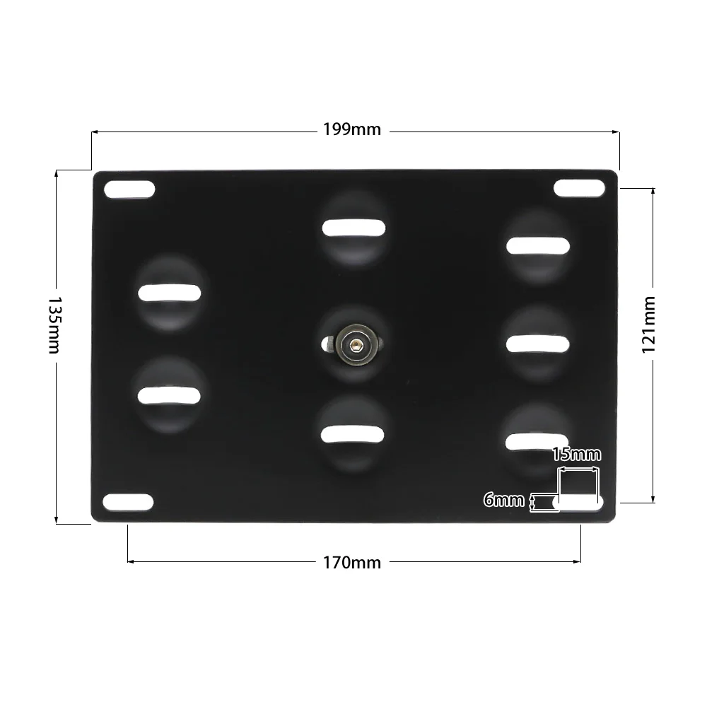 CNSPEED License Plate Frame For Audi A4 S4 A5 S5 A7 S7 08 15 Holder Mount Tow Hook plate frame TT101097|license frame|plate frametow hook license |