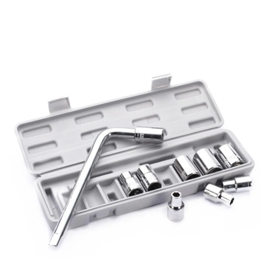 

10Pcs Socket Wrench Set Wrench Spanner for Bicycle Motorcycle Car Repairing Tool Set Common Sockets