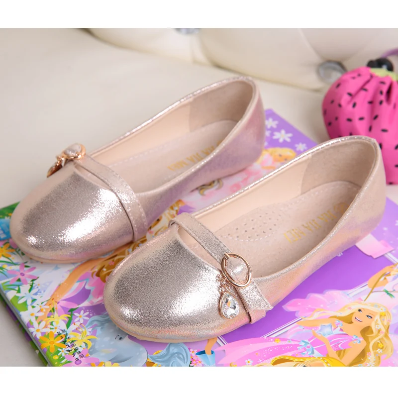 Hitomagic обувь для девочек кожа принцессы Обувь для девочек для Свадебная вечеринка сезон: весна–лето обувь Брендовая детская кристалл