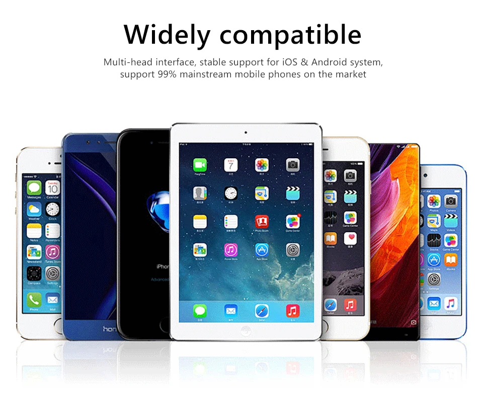 NOHON USB Phone Cables For iPhone 6 5s 7 8 Plus X XS Charging Type-C Micro USB For Samsung S8 S9 Note 8 3 in 1 Charging Cable (10)