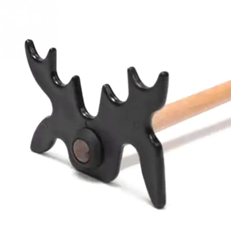 

New Snooker Billiards Cue Rack Bridge Head Billiards Cross Antlers Rod Holder Pool Cue Stick Frame Pole Rack Rod Accessory