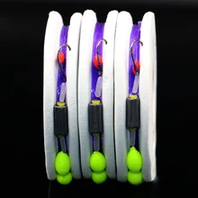 Готовые традиционные рыболовные снасти семь звезд поплавок готовая привязанная нейлоновая рыболовная леска с крючками ИЗУ 3,6 м/4,5 м/5,4 м/6,3 м/7,2 м