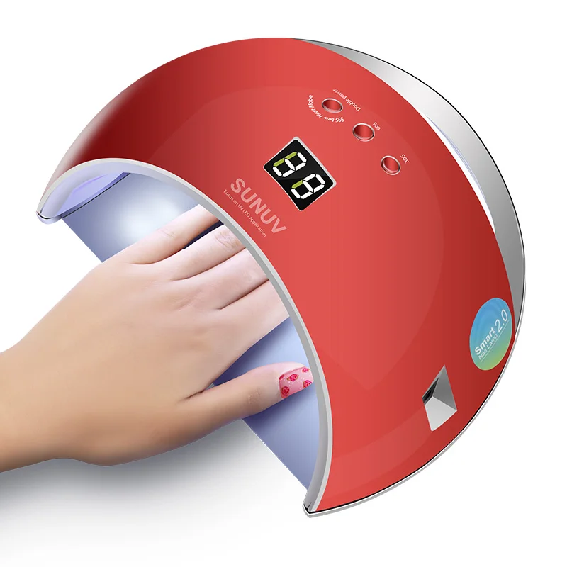 

SUN 6 Lamp Nails Dryer with Automatic Sensing For UV LED Lamp For Manicure Drying Nail Polish Lamp For Nail Manicure Machine