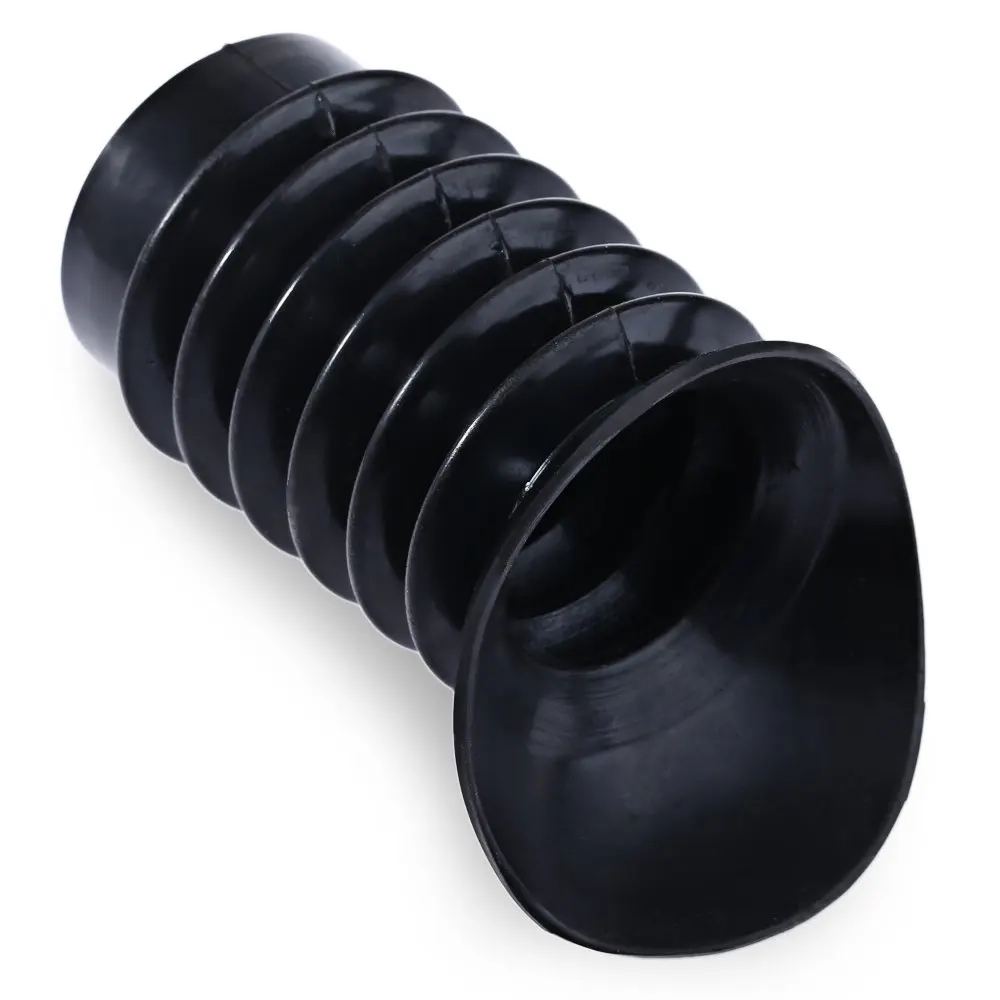 Rubber 38mm Flexible Scalability Black Ocular Soft Rubber Eye Protector