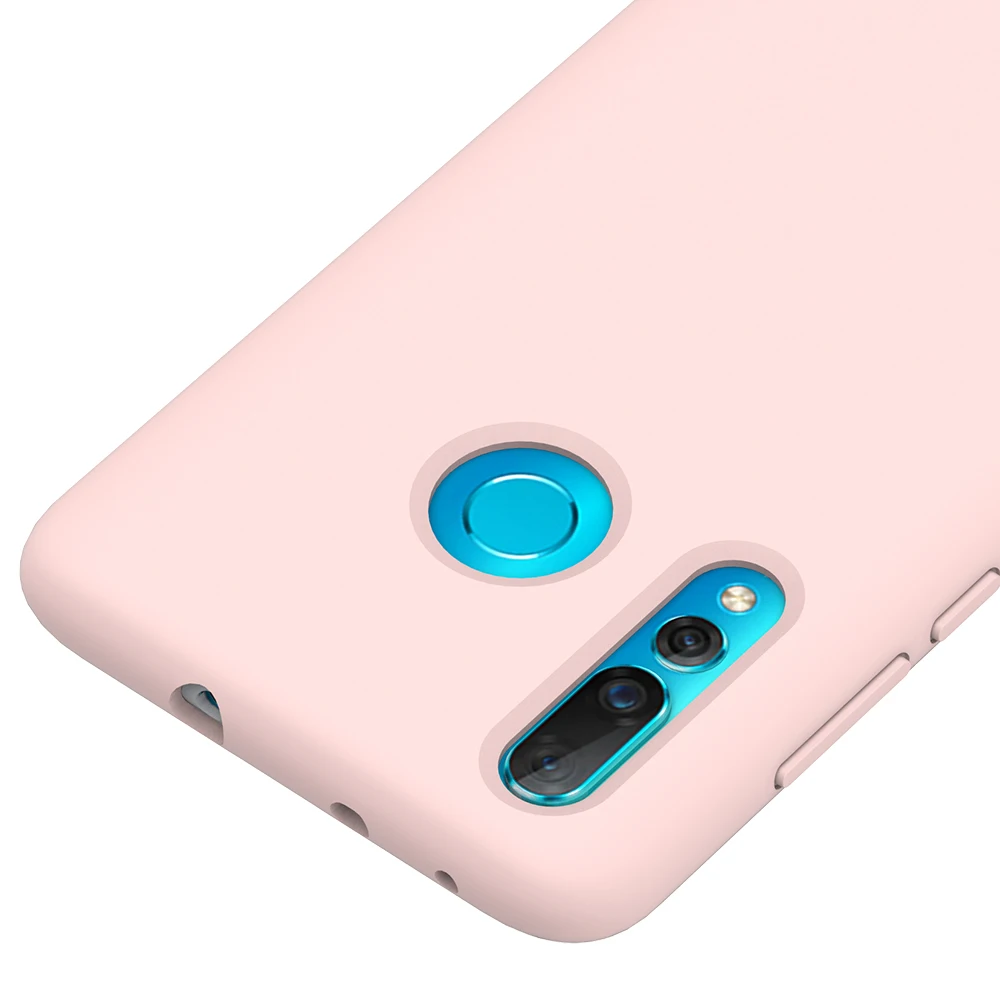 Роскошный оригинальный чехол из жидкого силикона для Huawei P30 Pro P20 Lite P10 Plus P smart honor 10